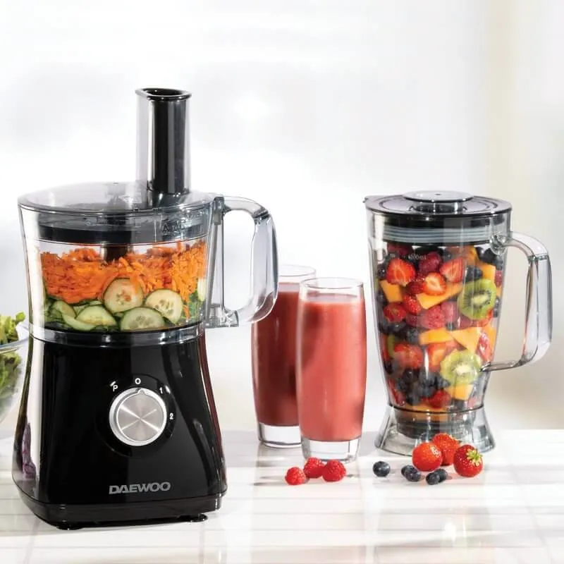 difference between a food processor and a blender
